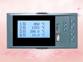 7000A series horizontal liquid crystal display instrument/paperless recorder.